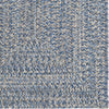 Capel Stockton 0224 Medium Blue Area Rug Concentric Rectangle Corner Image