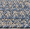 Capel Stockton 0224 Medium Blue Area Rug Concentric Rectangle Pile Image