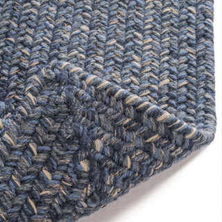 Capel Stockton 0224 Dark Blue Area Rug Concentric Rectangle Backing Image