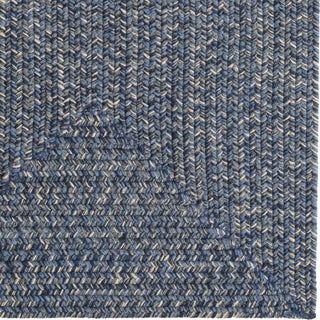 Capel Stockton 0224 Dark Blue Area Rug Concentric Rectangle Corner Image