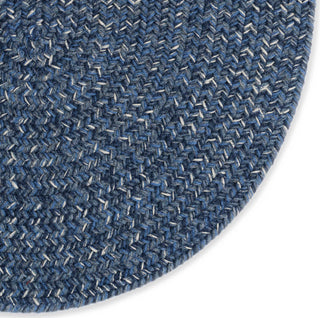 Capel Stockton 0224 Dark Blue Area Rug Oval Corner Image