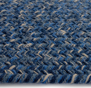 Capel Stockton 0224 Dark Blue Area Rug Oval Pile Image