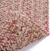 Capel Stockton 0224 Light Red Area Rug Concentric Rectangle Backing Image