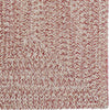 Capel Stockton 0224 Light Red Area Rug Concentric Rectangle Corner Image