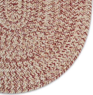 Capel Stockton 0224 Light Red Area Rug Oval Corner Image