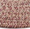 Capel Stockton 0224 Medium Red Area Rug Round Pile Image