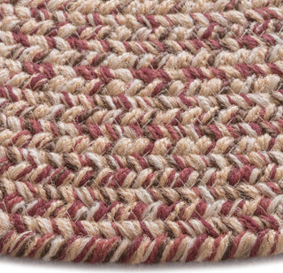 Capel Stockton 0224 Medium Red Area Rug Round Pile Image