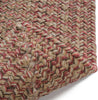 Capel Stockton 0224 Medium Red Area Rug Concentric Rectangle Backing Image