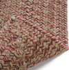 Capel Stockton 0224 Medium Red Area Rug Concentric Rectangle Backing Image