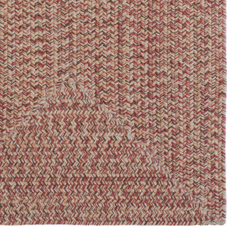 Capel Stockton 0224 Medium Red Area Rug Concentric Rectangle Corner Image