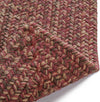 Capel Stockton 0224 Dark Red Area Rug Concentric Rectangle Backing Image