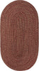 Capel Stockton 0224 Dark Red Area Rug Oval