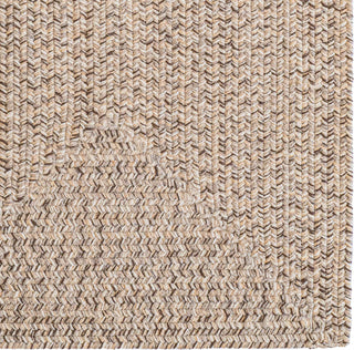 Capel Stockton 0224 Medium Brown Area Rug Concentric Rectangle Corner Image