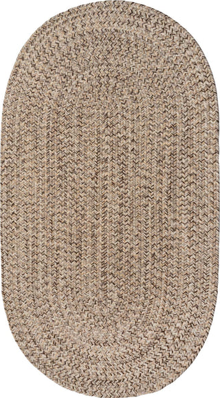 Capel Stockton 0224 Medium Brown Area Rug Oval