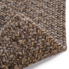 Capel Stockton 0224 Dark Brown Area Rug Concentric Rectangle Backing Image