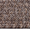 Capel Stockton 0224 Dark Brown Area Rug Concentric Rectangle Pile Image