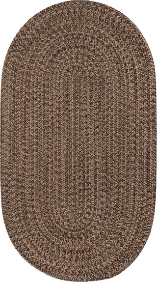 Capel Stockton 0224 Dark Brown Area Rug Oval