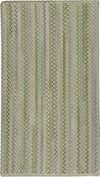 Capel Melange 0226 Green Area Rug Rectangle/Vertical Stripe Rectangle