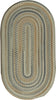 Capel Melange 0226 Beige Area Rug Oval