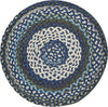 Capel Wanderer 0228 Deep Blue Area Rug Round