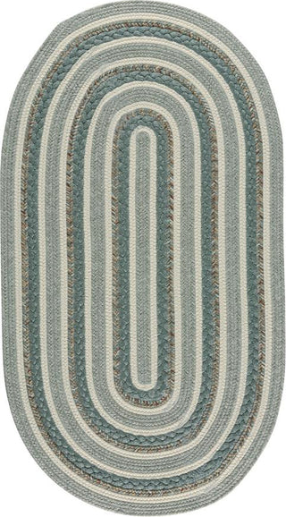 Capel Platform 0229 Green Area Rug Oval
