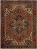 Loloi Turkish Hand Knots One of a Kind Rust/Black Area Rug