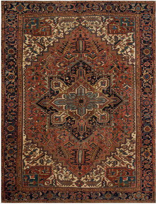 Loloi Turkish Hand Knots One of a Kind Rust/Black Area Rug