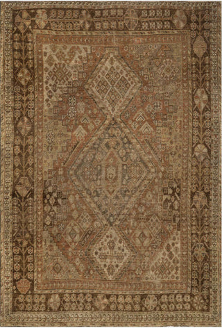 Loloi Turkish Hand Knots One of a Kind Mocha/Rust Area Rug