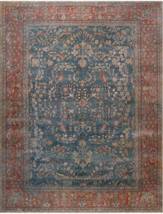 Loloi Turkish Hand Knots One of a Kind Blue Area Rug main image