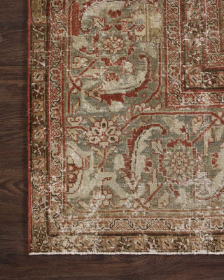 Loloi Turkish Hand Knots One of a Kind Area Rug Corner Image