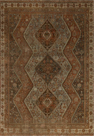 Loloi Turkish Hand Knots One of a Kind Mocha/Rust Area Rug