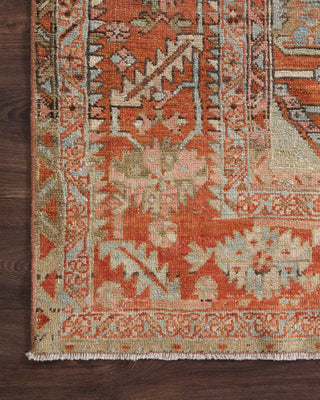 Loloi Turkish Hand Knots One of a Kind Area Rug Corner Image