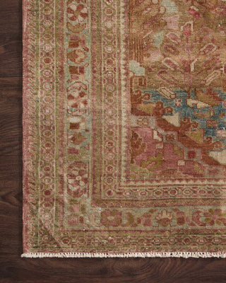 Loloi Turkish Hand Knots One of a Kind Area Rug Corner Image