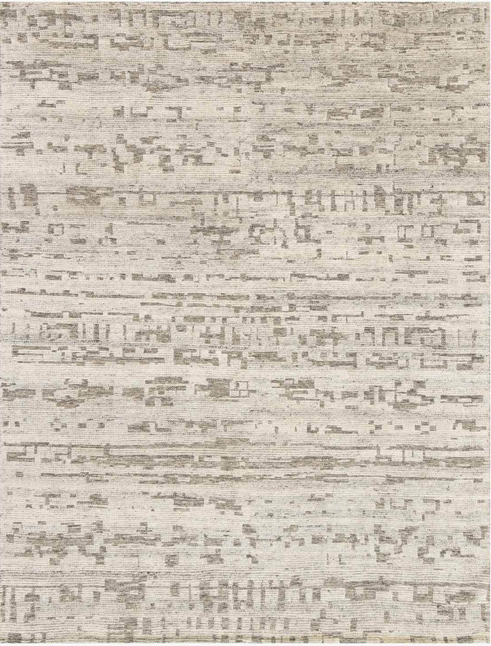 Loloi Indo Transitional Wool One of a Kind Ivory/Charcoal Area Rug