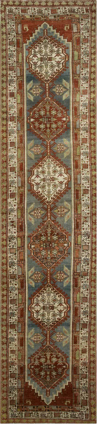 Loloi Turkish Hand Knots One of a Kind Slate/Rust Area Rug