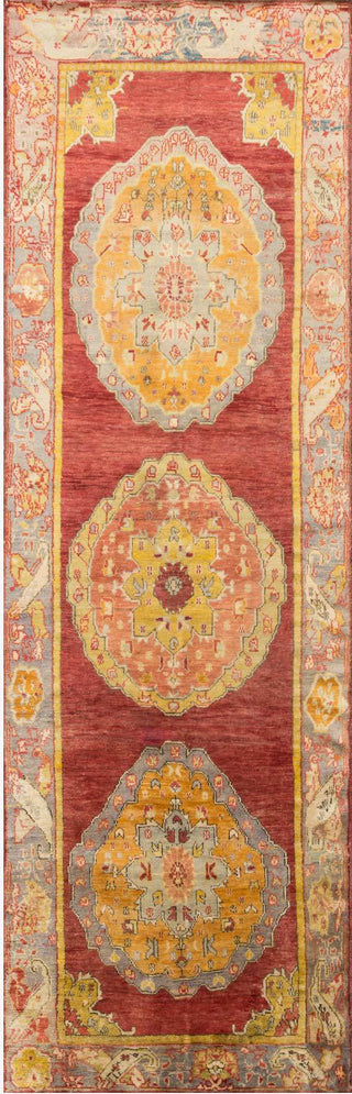 Loloi Turkish Hand Knots One of a Kind Red/Gold Area Rug