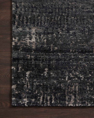 Loloi Tibetan ` One of a Kind Black Area Rug Corner Image