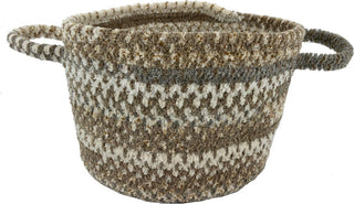 Capel Habitat 0302 Grey Area Rug Basket