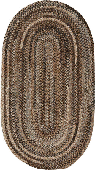 Capel New Homestead 0302 Stone Area Rug Oval