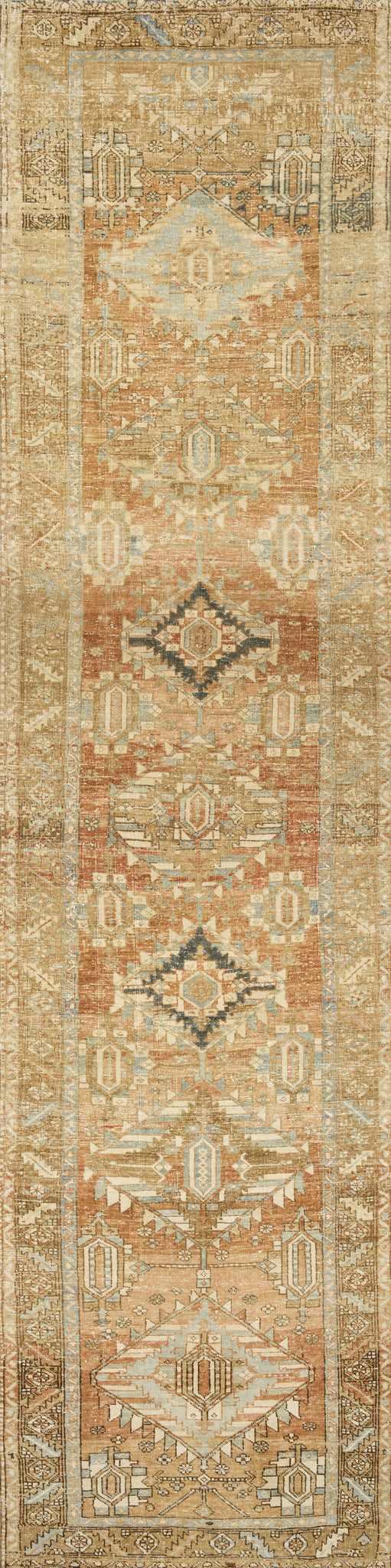 Loloi Turkish Hand Knots One of a Kind Gold/Brown Area Rug