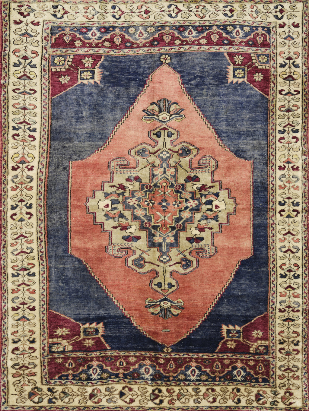 Loloi Turkish Hand Knots One of a Kind Blue/Red Area Rug