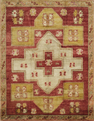 Loloi Turkish Hand Knots One of a Kind Red/Gold Area Rug