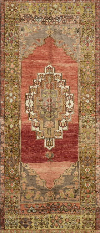 Loloi Turkish Hand Knots One of a Kind Gold/Red Area Rug