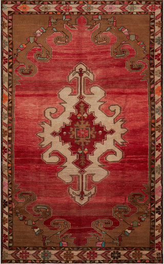 Loloi Turkish Hand Knots One of a Kind Red Area Rug main image