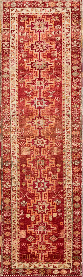 Loloi Turkish Hand Knots One of a Kind Red Area Rug main image