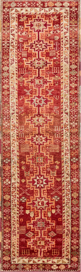 Loloi Turkish Hand Knots One of a Kind Red Area Rug Main Image