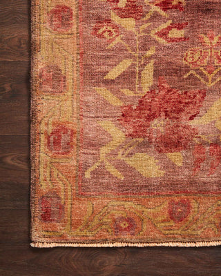 Loloi Turkish Hand Knots One of a Kind Area Rug Corner Image