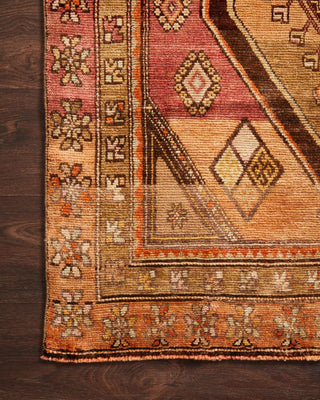 Loloi Turkish Hand Knots One of a Kind Area Rug Corner Image