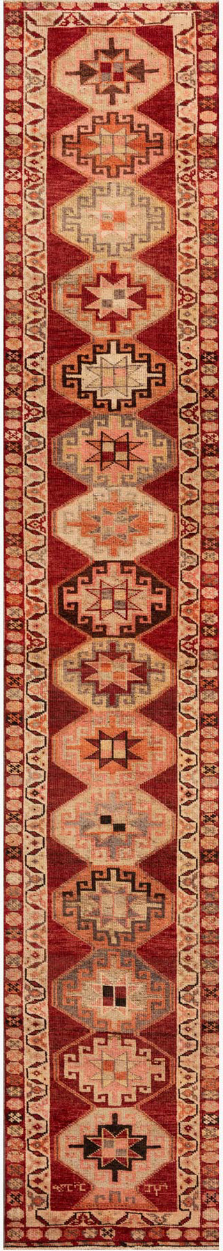 Loloi Turkish Hand Knots One of a Kind Red Area Rug main image