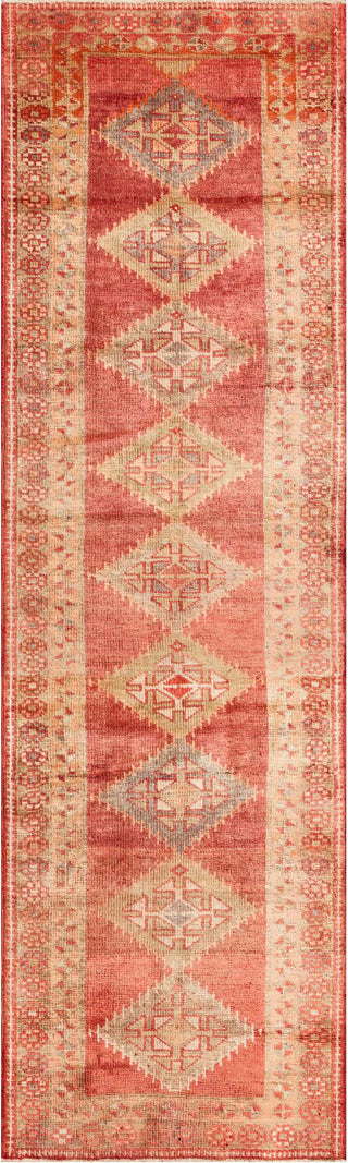 Loloi Turkish Hand Knots One of a Kind Orange Area Rug main image